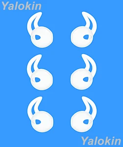 6 un. (W-AP-OEP) L+R estabilizadores de oído aletas de ala puntas de oreja para auriculares Apple EarPods - Imagen 1 de 4