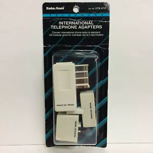 Vintage Radio Shack internationale Telefonadapter - für Faxmodem - Neu aus altem Lagerbestand - Bild 1 von 7