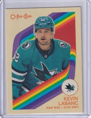 Kevin Labanc San Jose Sharks 2023-24 O-Pee-Chee Retro #320 - Image 1 of 2