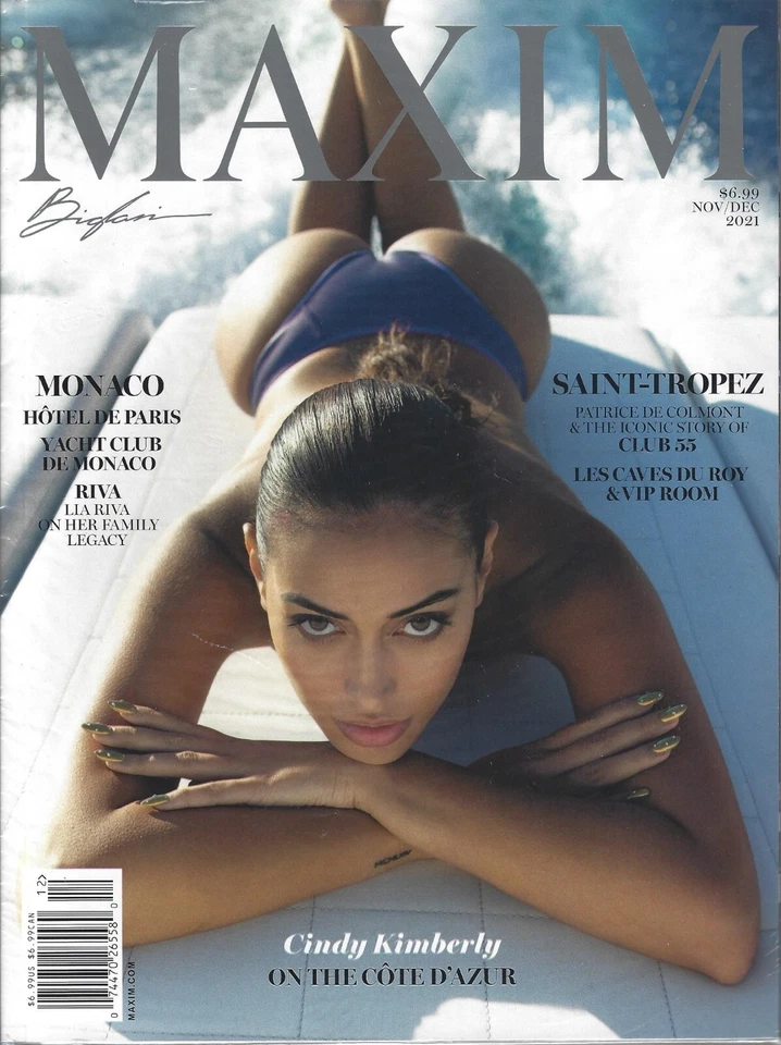 Cindy Kimberly Maxim Magazine November December 2021 👍 - Image 1 of 1