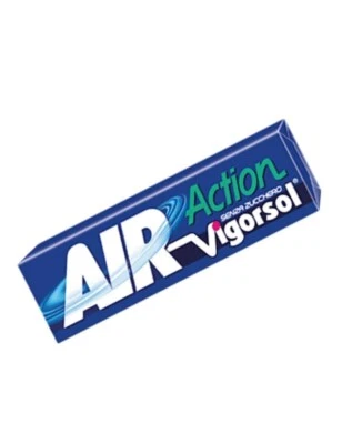 GOMME VIGORSOL AIR ACTION STICK CHEWING GUM SENZA ZUCCHERO CONFEZIONE DA 40 PZ
