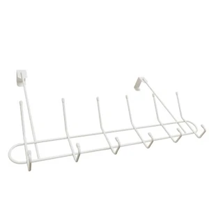 OVER THE DOOR COAT CLOTHES STORAGE HANGER HOOKS caravan home motorhome boat - Picture 1 of 1