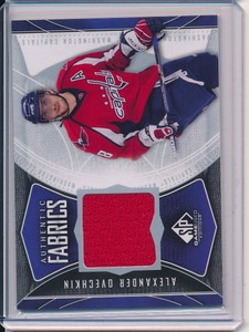 2009-10 SPGU Authentic Fabrics Alex Ovechkin