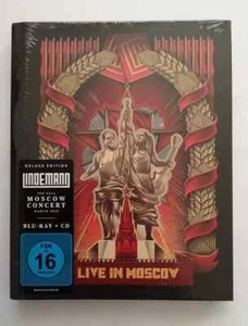 LINDEMANN (Rammstein) : Live in Moscow Ltd. Deluxe Version : CD+BluRay+Buch NEU - Bild 1 von 4