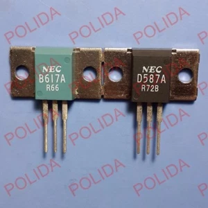 1pair Transistor NEC MT-100 2SB617A/2SD587A B617A/D587A - Picture 1 of 5