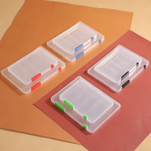 A4/A5Transparent Storage Box Clear Plastic Document Paper Filling Case File Box✿ - Picture 1 of 20