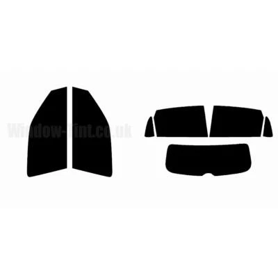 For VW Polo 5-door 2009-14 Full Pre Cut Window Tint Kit Front & Rear Car Film - Image 1 of 4