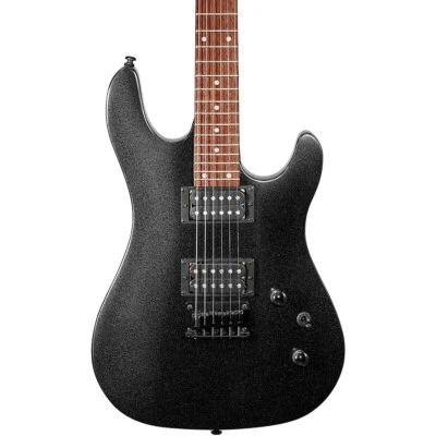 Guitarra Eléctrica Cort KX Series Doble Corte Negra Metálica Foto 1 de 4
