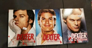 Dexter TV Series Season 1, 2, 3 DVD Lot - Picture 1 of 4