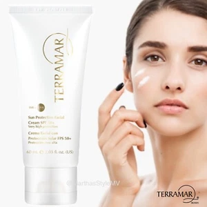 Protector Solar Facial • FPS 50+ • 60 ml. / 2.03 fl. oz. By Terramar. - Imagen 1 de 4