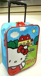 HELLO KITTY - I'm Home - ROLLING SUITCASE - NEW WITH TAGS AND FACTORY WRAP - Picture 1 of 4