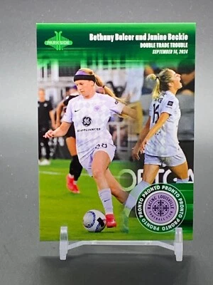 2024 Parkside NWSL Pronto #126 BETHANY BALCER & JANINE BECKIE /345 - Image 1 of 2