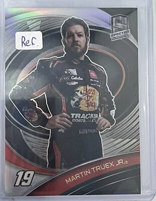 Martin Truex Jr SILVER Prizm Chronicles Spectra #37 2022 Panini Racing NASCAR - Image 1 of 2