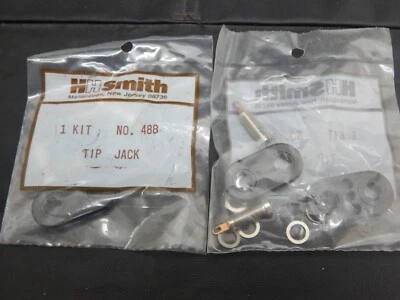 HH SMITH 488 INSULATED TIP JACK BLACK BASE 0.750" BETWEEN CENTERS - LOT OF 2 - Image 1 of 2