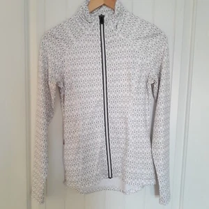 Lole Women's Full Zip Knit Jacket with UPF White Size XS - Picture 1 of 12