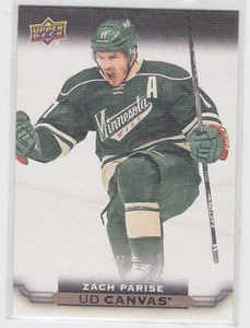 15/16 UD...ZACH PARISE...CANVAS...CARD # C43...WILD - Picture 1 of 1