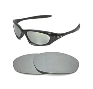 NUEVO LENTE DE HIELO PLATEADO POLARIZADO PERSONALIZADO PARA GAFAS DE SOL OAKLEY TWENTY - Imagen 1 de 7