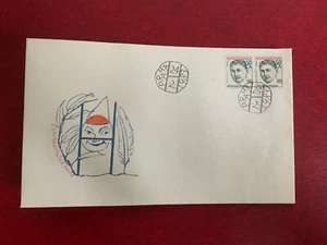 CZECHOSLOVAKIA 1983 FDC PAIR JAROSLAV HASEK RED ARMY COMMISSAR THE GOOD SOLDIER - Picture 1 of 1