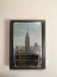 Carte da gioco souvenir New York vintage Empire State Building set completo - Foto 1 di 7