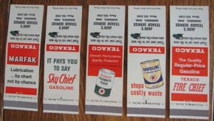 TEXACO GAS STATION - 1960s MATCHBOOK SET OF 5: JACK'S (MAHNOMEN, MINNESOTA) -F24 - Picture 1 of 2