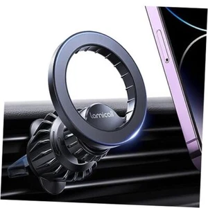  Für MagSafe Autohalterung - [20 Super Magnete] Magnetische Auto Handyhalterung, 1-Schwarz - Bild 1 von 7