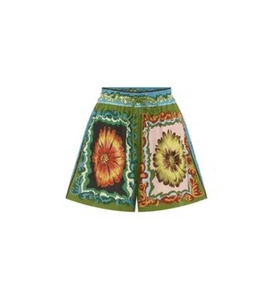 Women's *~*ALEMAIS *~* Disco Daisy Shorts Size 12 - Picture 1 of 8