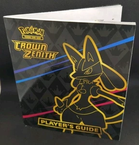 Pokemon Crown Zenith: Player's Guide Showing All Cards, Collector Checklist Book - Picture 1 of 3