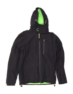 SUPERDRY Mens The Windhiker Windbreaker Jacket UK 40 Large Navy Blue DP08 - Picture 1 of 3