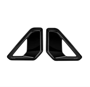 2PCS Glossy Black Front Bumper Side Frame Cover Trim For Hyundai Kona 2024 2025 - Bild 1 von 3