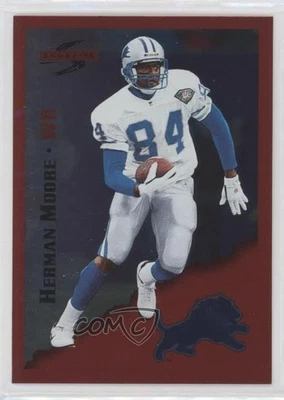 1995 Score Red Siege Herman Moore #49 - Image 1 of 2