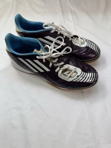 Adidas V22586 Damen-Hallenfußballschuhe F10-F50 lila weiß Größe 8,5 - Bild 1 von 5