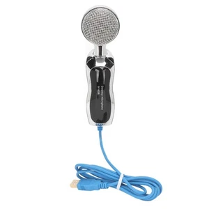 USB Mic 360° Pickup Computer Condenser Mic For Streaming Podcast Studio Reco SAL - Afbeelding 1 van 24