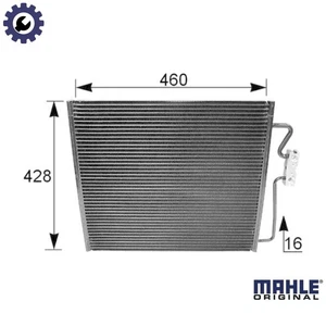 CONDENSER AIR CONDITIONING AC 154 001S FOR BMW M51D25 2.5L M52B28 2.8L 6cyl 3.0L - Picture 1 of 9