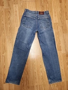Vtg 90’s Patagonia Denim Jeans Made in USA 30x32 Organic Rare Button Fly Read - Picture 1 of 14