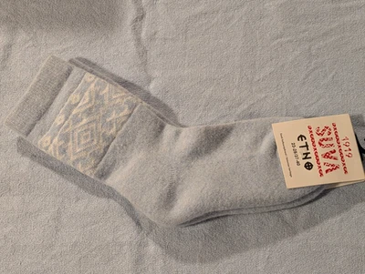 SUVA ETNO MEZCLA DE LANA DAMAS CALCETINES SOX BEBÉ AZUL ACOGEDOR CÁLIDO NUEVO ESTONIA HERENCIA Foto 1 de 4