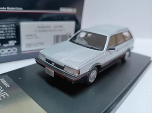 Hi Story 1/43 Subaru Leone Touring Wagon 1984 Resin Car Model silver/gray - Picture 1 of 5