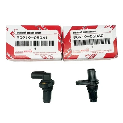 Sensor de posición del árbol de levas OEM de 2 piezas para Lexus Toyota 90919-05060+90919-05061 L+H Foto 1 de 4