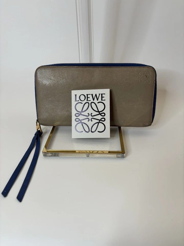 Loewe длинный молнии бумажник кожаный подлинный - Изображение 1 из 4