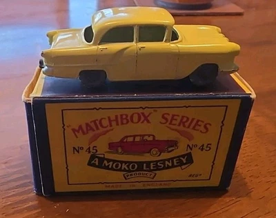MATCHBOX LESNEY #45 VAUXHALL VICTOR, YELLOW, Excellent Cond. Very Rare!  - Image 1 of 2