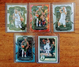 🔥🏀 🏆Cream City lot 5X Milwaukee Bucks All Stars Giannis Holliday Lopez Khris. - Picture 1 of 1