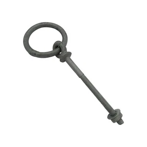 Ringaugbolzen verzinkt 12 mm x 135 mm (Augenbolzen Ringbolzen langer Schaft) - Bild 1 von 8