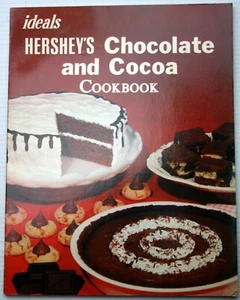  vntg 1982 IDEALS' HERSHEY'S CHOCOLATE AND COCOA COOKBOOK cake pie bread candy - Bild 1 von 4
