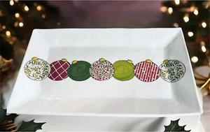 Ornament Weihnachtsplatte von Relish.  19" x 12" x 1,5". 100% Melamin. Robust - Bild 1 von 7