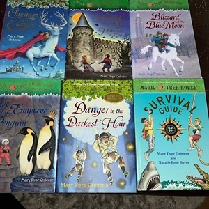 Magic Tree House Lot of 6 Hardcover Books Mary Pope Osborne - Picture 1 of 3