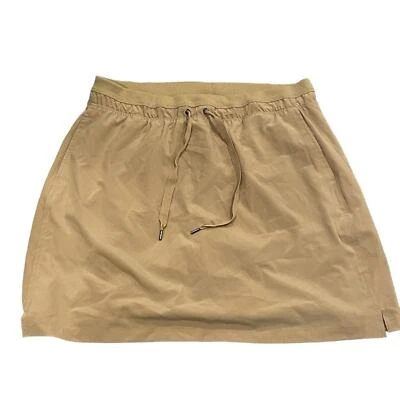 GREEN TEA Womens Khaki Athletic Skort Shorts Skirt Size XXL - Imagem 1 de 4