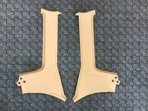 Volvo 240 Wagon 245 interior C-pillar cover set BEIGE - Picture 1 of 1