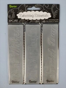 Carpeta Darice Embossing Essentials 1218-85 paquete de 3 álbum de recortes - Imagen 1 de 12