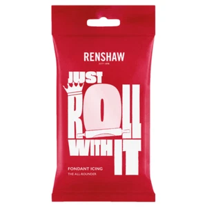 BABY PINK Renshaw Icing Fondant Ready Roll Out Sugarpaste Cake Decorating 250g - Picture 1 of 10