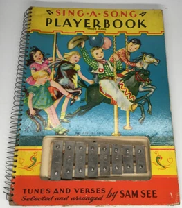 VINTAGE, SING-A-SONG SPIELBUCH VON SAM SEE. 1938 - Bild 1 von 12