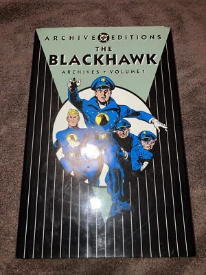 DC Archives Blackhawk Volume 1 Capa Dura - Edição de Arquivo Will Eisner, Cuidera - Imagem 1 de 4